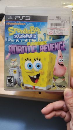 Spongebob SquarePants planktons robotic revenge for ps3