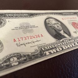 $2 1963 Collectable Banknote USA 