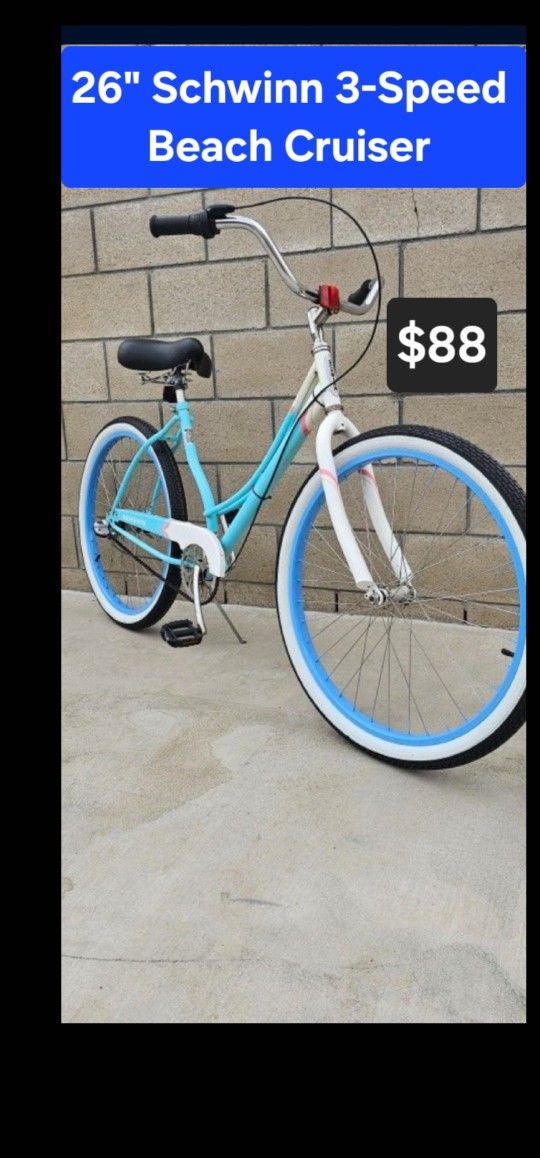 26 Schwinn Speed Beach Cruiser
