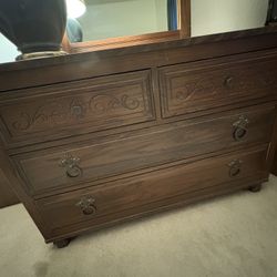 Dresser, Mirror And Nightstand