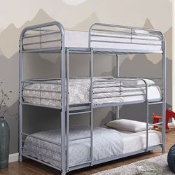 Twin Triple Bunkbed Frame Only 