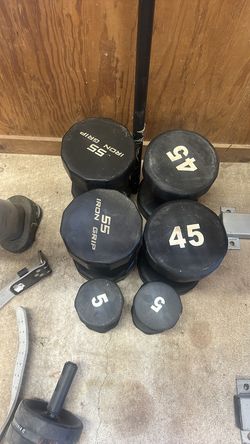 Iron Grip Dumbbells
