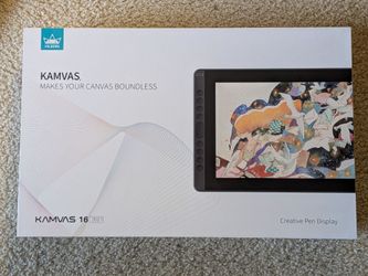 Huion Kamvas 16 2021 Graphics Drawing Tablet 120%sRGB