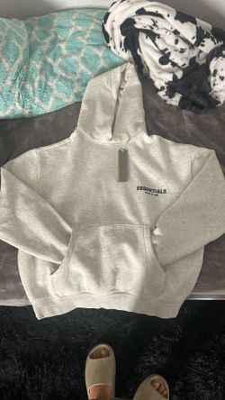 Essentials hoodie, white, M