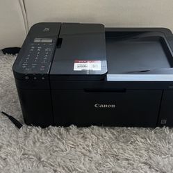 Canon PIXMA TR4720 All-in-One Wireless Printer, Home Use with Auto Document Feeder, Mobile Printing and Built-in Fax, Black 
