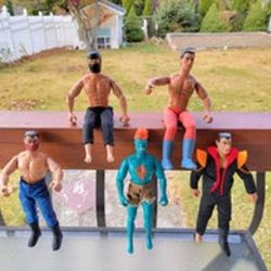Vintage G.I. Joe 12 inch Action Figure Toy Lot of 5 Hasbro 1992