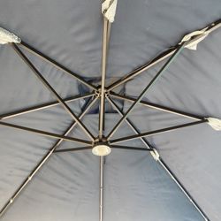 Outdoor Umbrella With Lights 