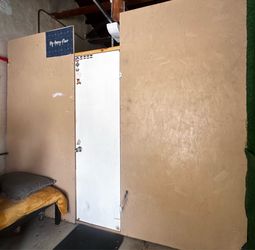 Free wood and door