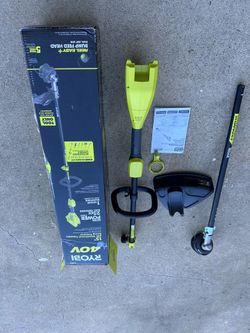 RYOBI 40V 15 in. Expand-It Cordless Battery Attachment Capable String Trimmer (Tool Only)