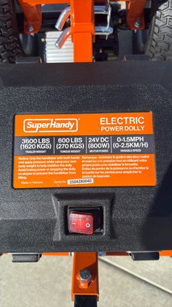 Electric Power dolly