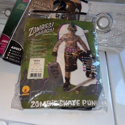 Zombie skater boys size 810
