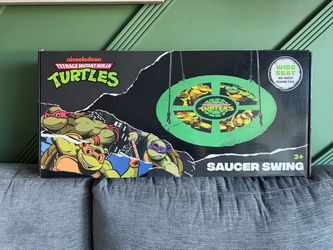 Teenage Mutant Ninja Turtles Saucer Tree Swing 40”