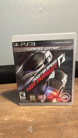PS3 limited edition need for speed hot pursuit