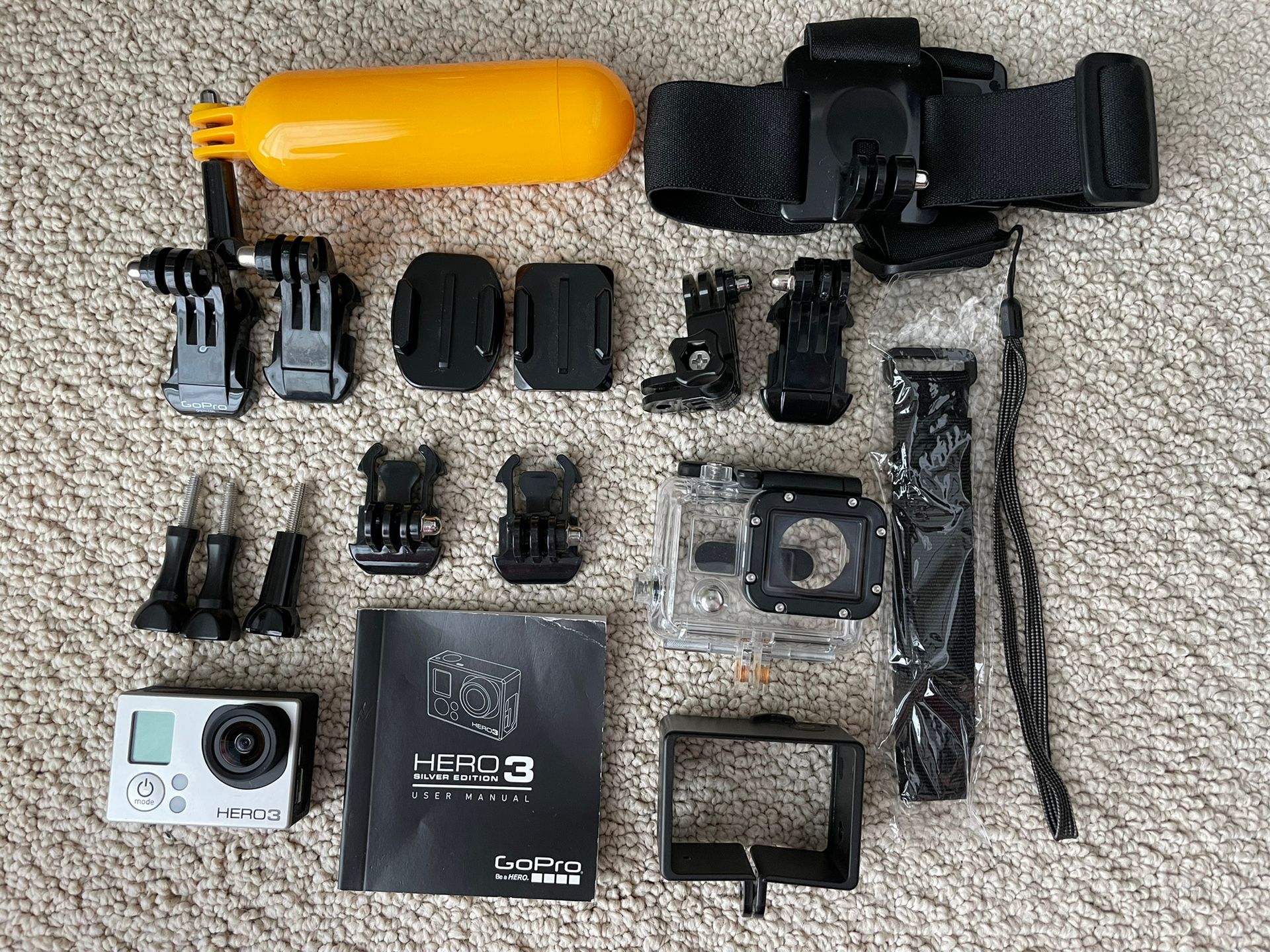 GoPro 3 With Accessories