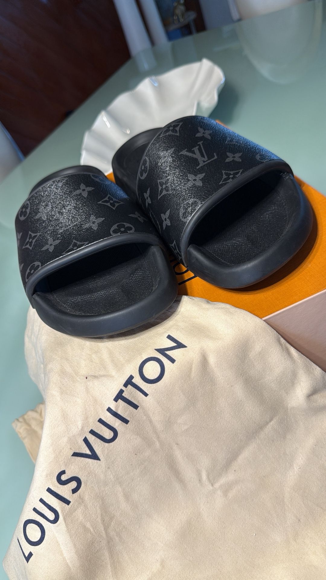 Louis Vuitton slides