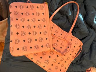 MCM pink handbag