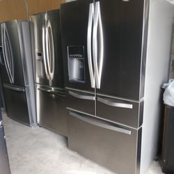 Whirlpool Refrigerator Stainless Steel Everything Works Good 