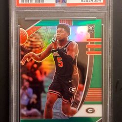 2020 Panini Prizm Anthony Edwards Green Prizm PSA 10 (RC) Rookie