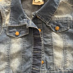 Girls Denim Vest-