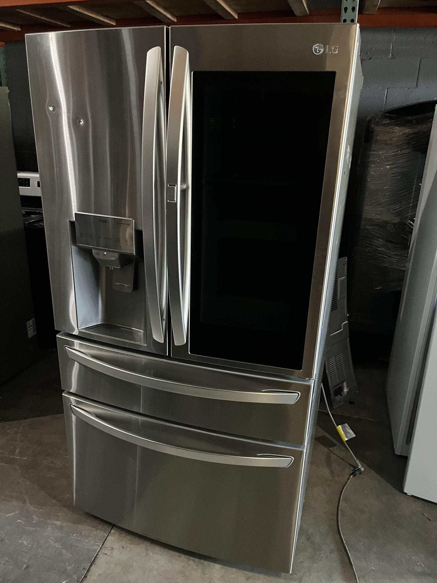 Refrigerator French Door Glass Door