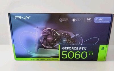 RTX 5060Ti pny 8gb vram rgb