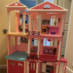 Barbie Dream House With Furniture 