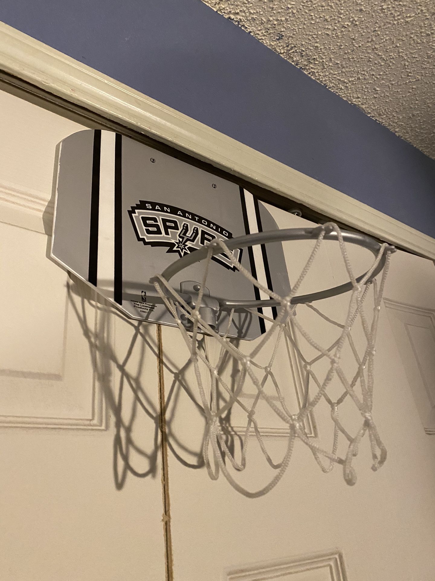 Spurs Over-the-door Basketball Goal With Ball Included