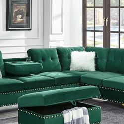 Suede Sofa And LA-z-Boy