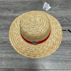 One Piece x Round 1 Luffy Straw Hat Pirates Hat