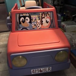 Bluey Kids Car