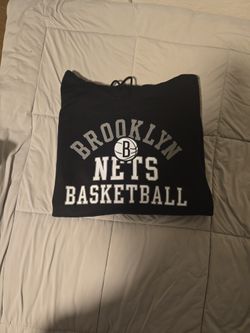 Brooklyn Nets NBA Mens Hooded Sweatshirt 