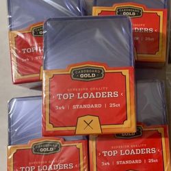 Toploaders By Cardboard Gold 25 Sleeves Per Pack Pokemon And Sports Cards