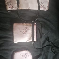 #Asian Print #Purse Set 