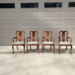 4 Chipanddale  Wooden Chairs Matching