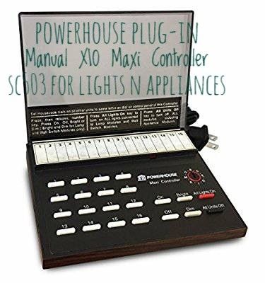 Powerhouse Plug-In Manual X10 Maxi Controller SC503-Lights N Appliance