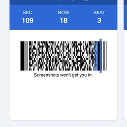 Knicks vs Miami 11/24 In Season Tournament Game Section 109 Row 18