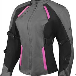 New, Women's MOTORCYCLE JACKET SZ SMALL