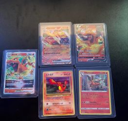 Charizard Pokémon Card Lot of 5