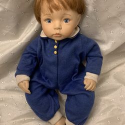 Vintage 1995 McDonalds 'n' Me Porcelain Baby Boy Doll Artist Dianna Effner