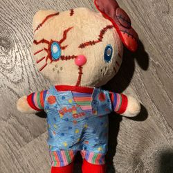 Hello Kitty Chucky Plushie