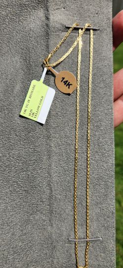 14K Solid Gold Necklace