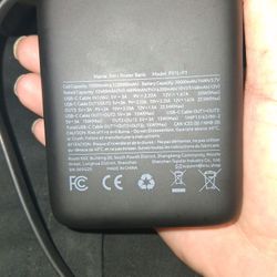 Portable battery charger 