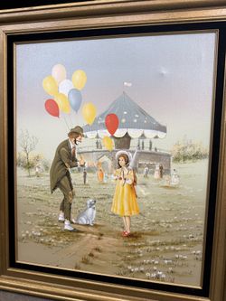 Charming Vintage-Style Canvas Art – Ready to Hang