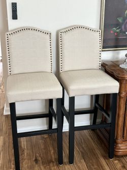 Pair Bar Stool Chairs