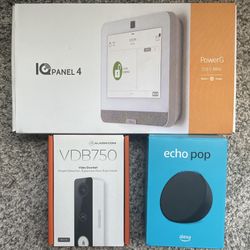Home Security Panel - Video Doorbell - Alexa Echo