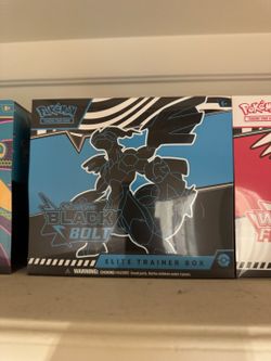 Pokemon Black Bolt Elite Trainer Box | Factory Sealed