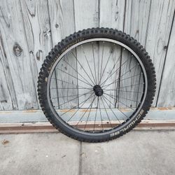Mountain  Bike Front  Rimm Tube And Ture 26 Inches 