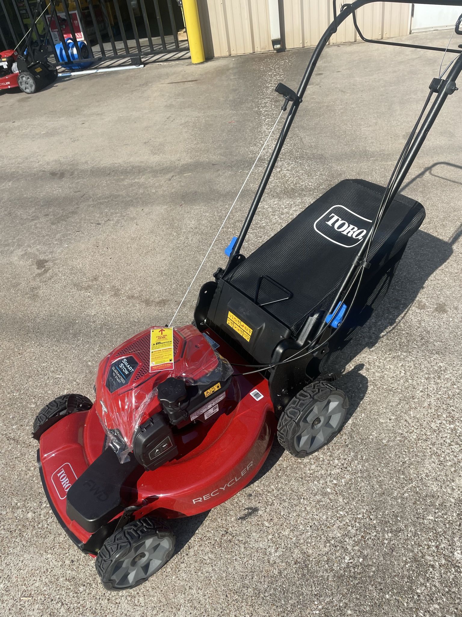 Toro Vortex Mow And Stow Lawnmower