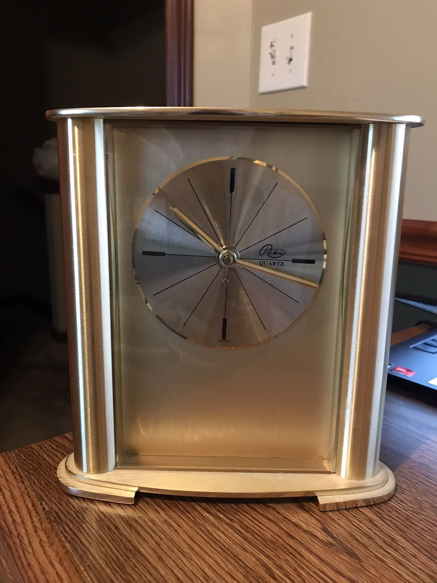 Gold Anniversary Clock Classic 