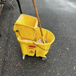 Mop And Bucket